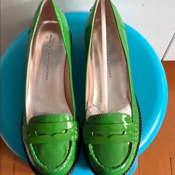Marc Jacobs Green Loafers for Women - Picture 2 of 6